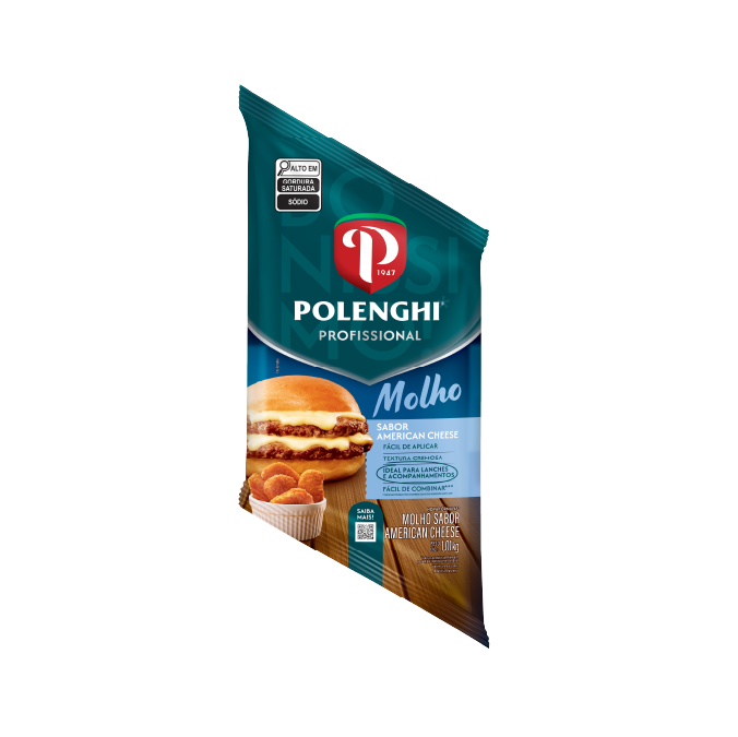 Molho Sabor American Cheese Polenghi Profissional