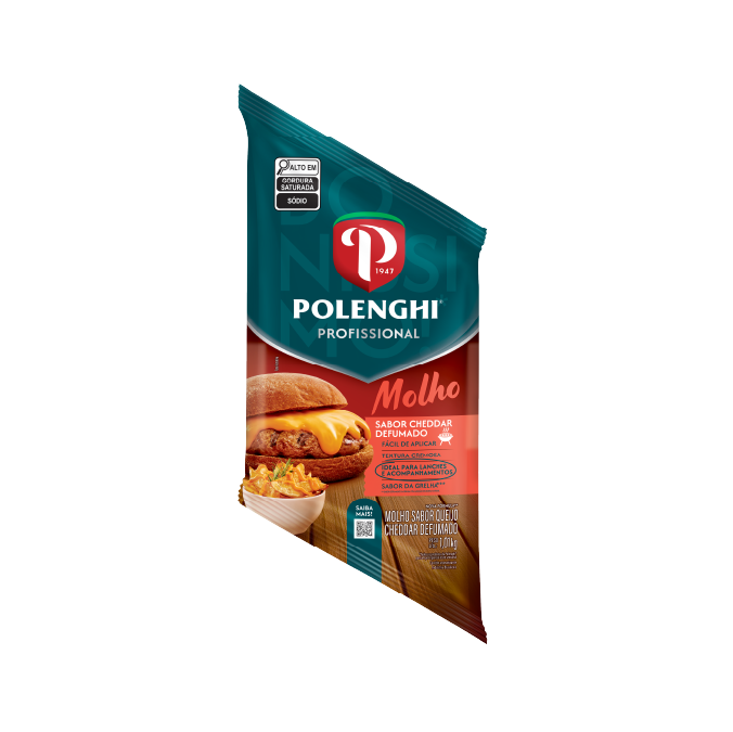 Molho Sabor Cheddar Defumado Polenghi Profissional