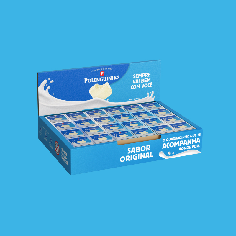 Polenguinho caixa 72 unidades original