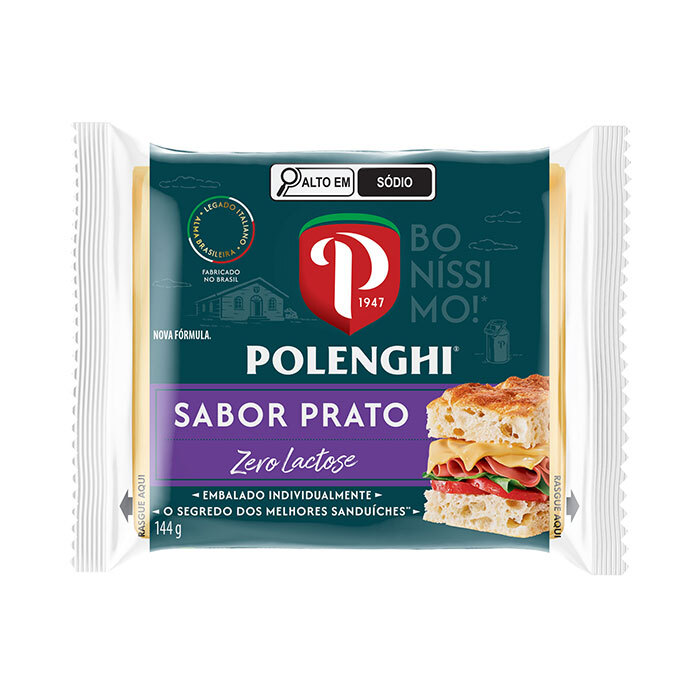 Processado prato zero lactose Processado prato zero lactose